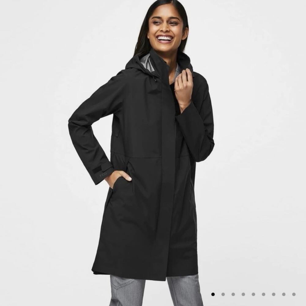 FIGS Nielsen Storm Jacket Black XS Waterproof Limited Edition EXCELLENT